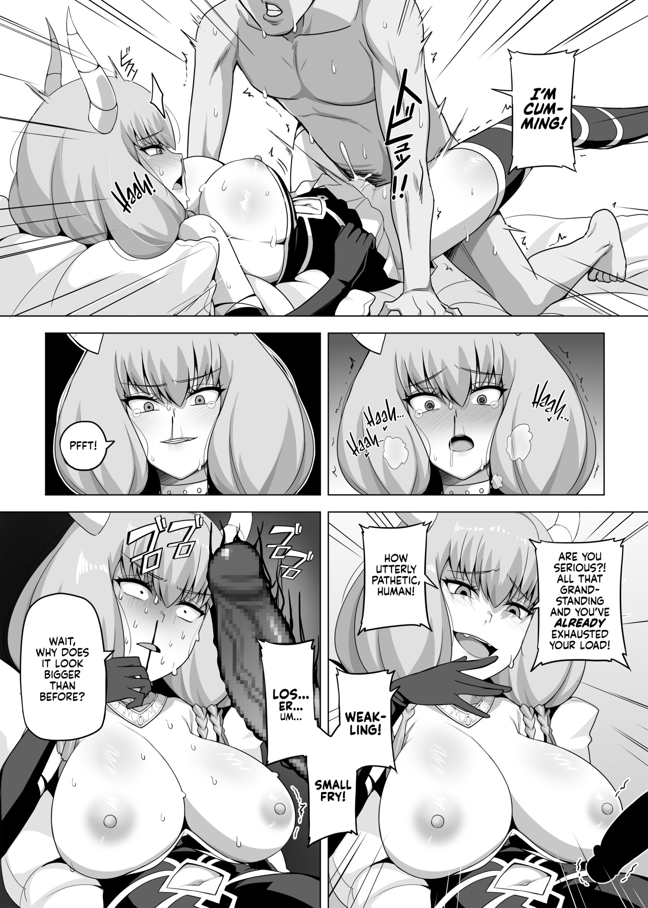 Hentai Manga Comic-I Saved Up Tons Of Mana For One Goal: To Blow My Load Inside Aura!-Read-8